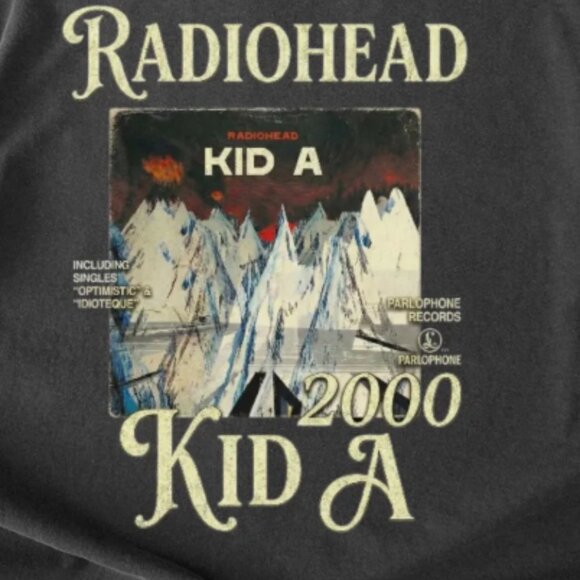 Black Radiohead Kid A T Shirt - Picture 2 of 2
